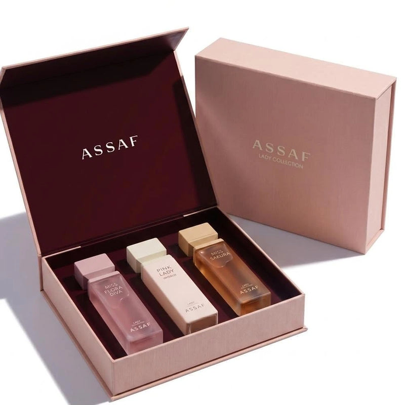 Assaf Lady Collection Eau de Parfum Gift Set (3 x 100ml)